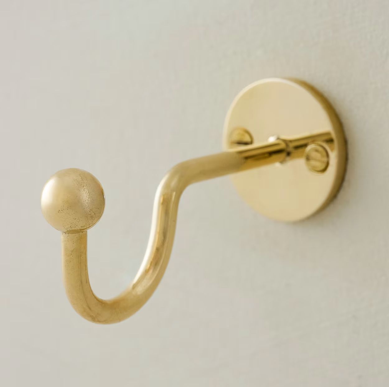 Jules Brass Wall Hook | Magnolia