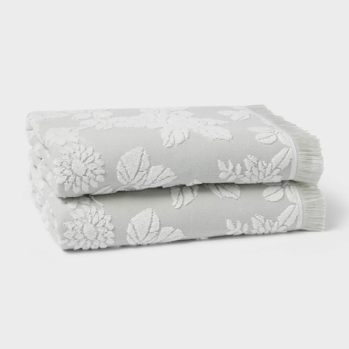 Traditional Garden Floral Towel Green - Threshold™ | Target
