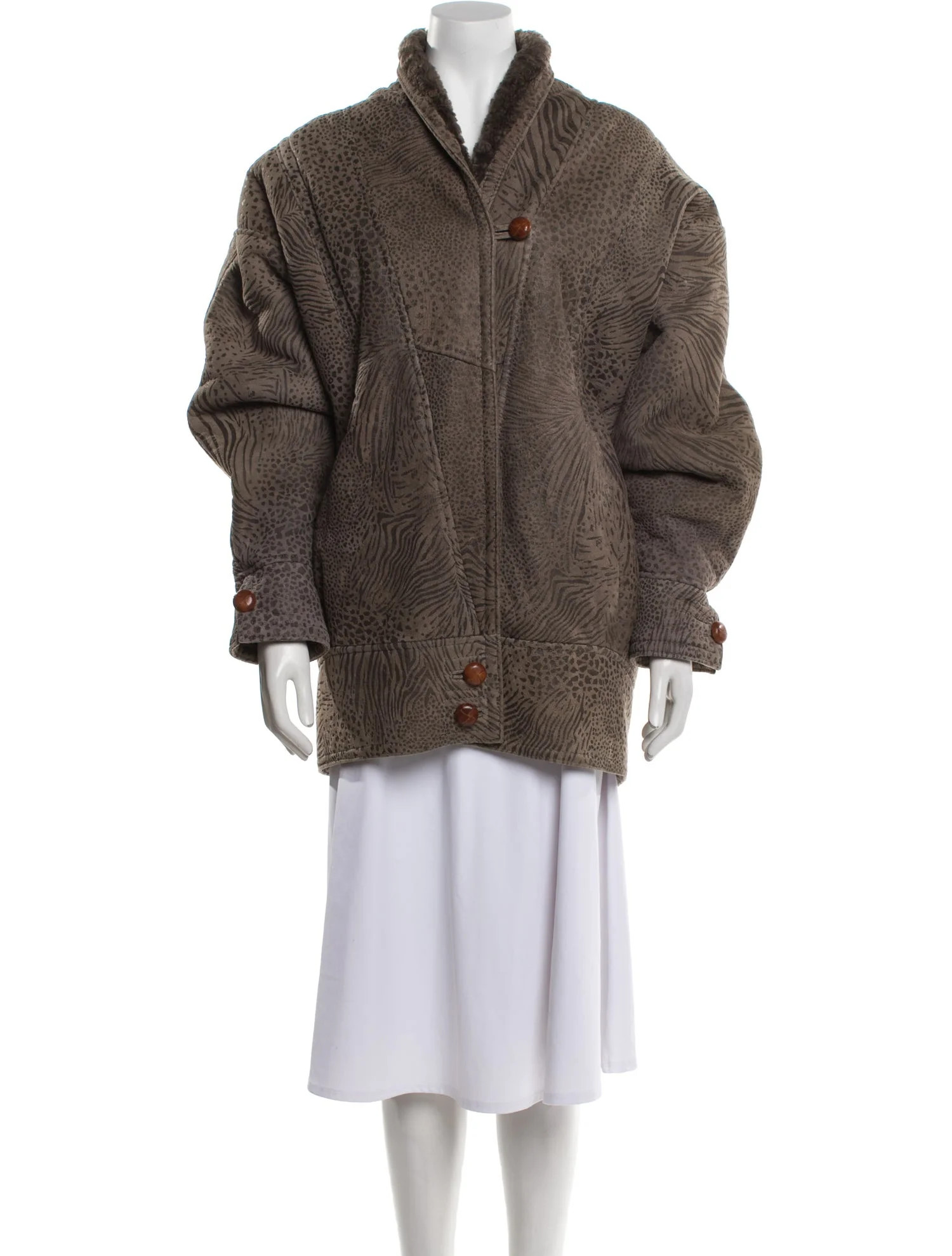 Vintage Shearling Fur Coat | The RealReal