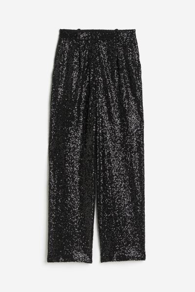 Pantalón brillante | H&M (FR, IT, ES, PT, BE)