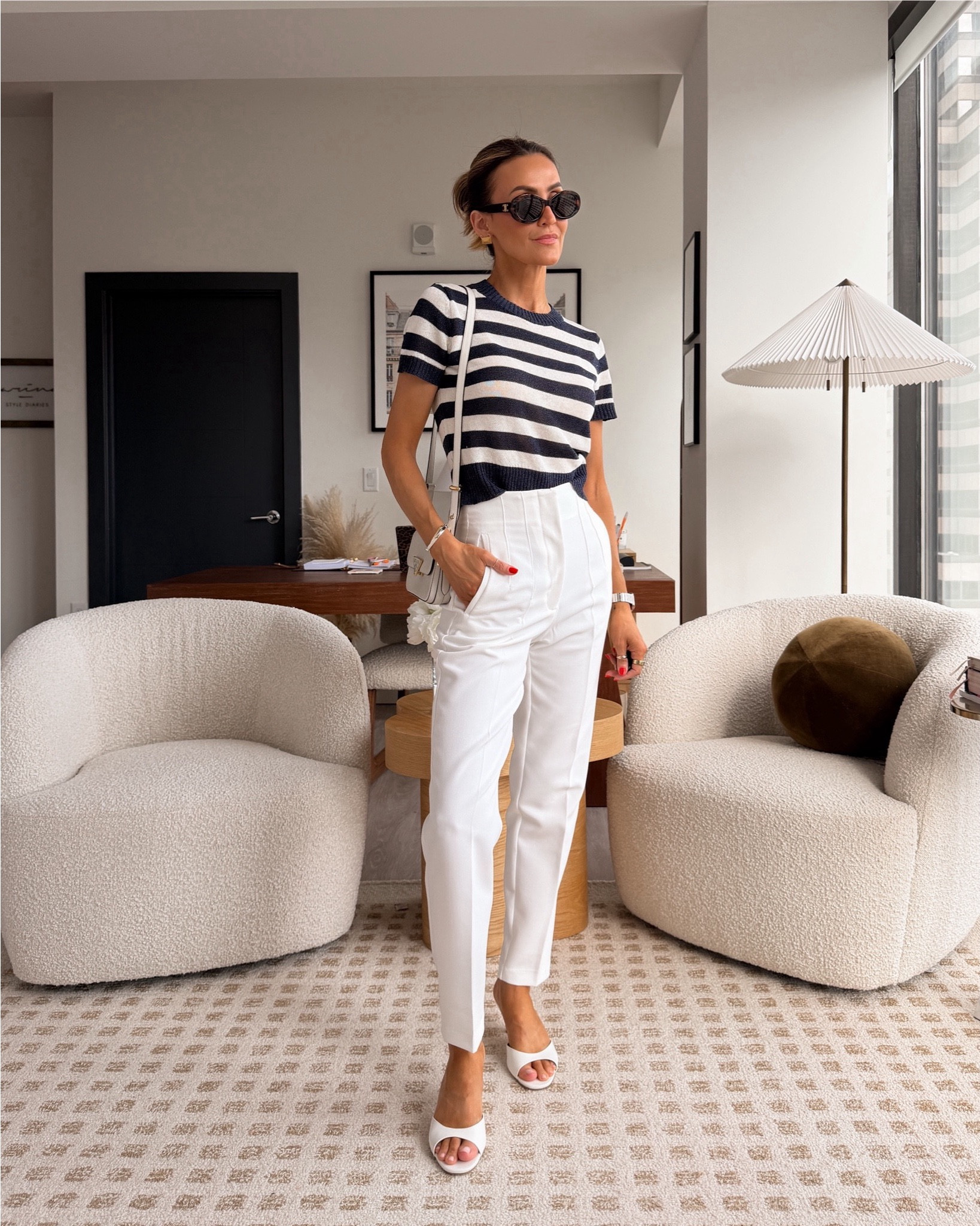 These cigarette pants are also a most loved this week by you! Wearing a size xs for top and bottom, feeling very euro chic with this look!

#LTKootd #LTKTravel #LTKSeasonal