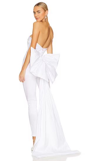 Reese Jumpsuit in White | Revolve Clothing (Global)