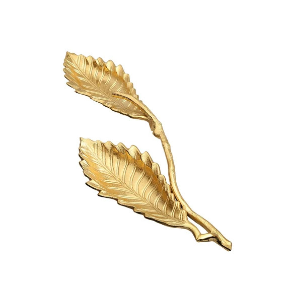 Gold Double Leaf Tray | Table Gift | Etsy (US)