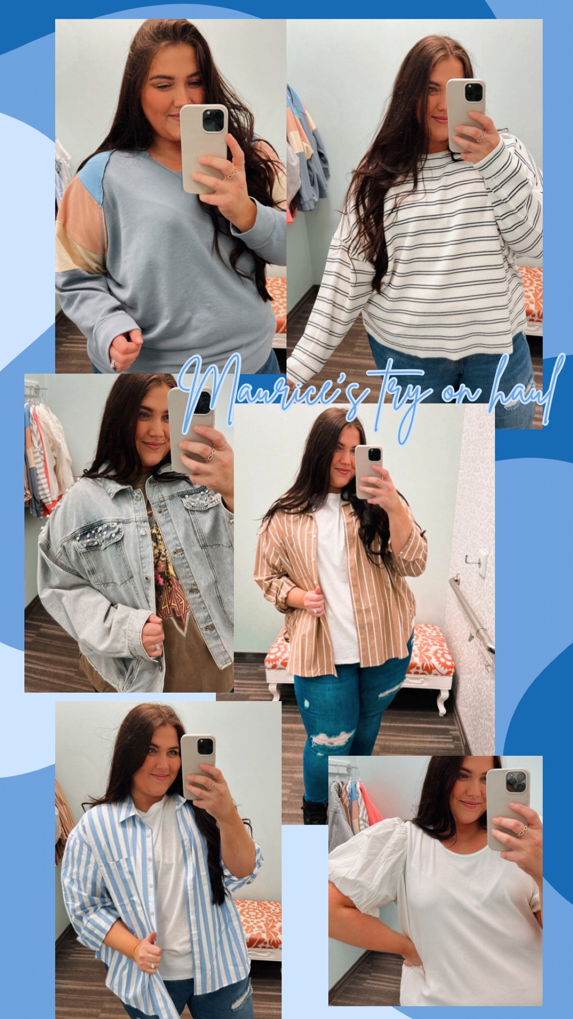 Maurice’s plus size clothes! New arrivals!
True to size | size 3XL in all tops 