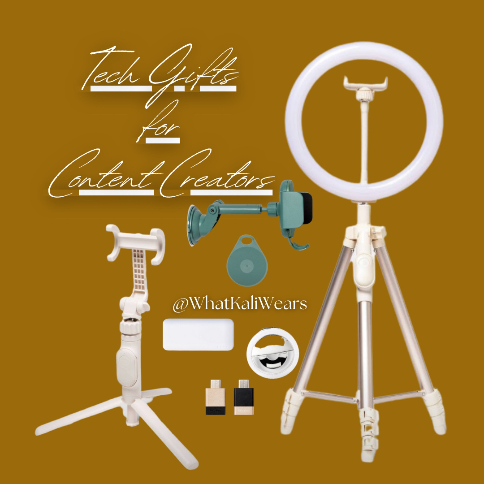 Perfect tech gifts for the content creators in your life! Or those who are just starting out!!

#LTKunder50 #LTKsalealert #LTKHoliday