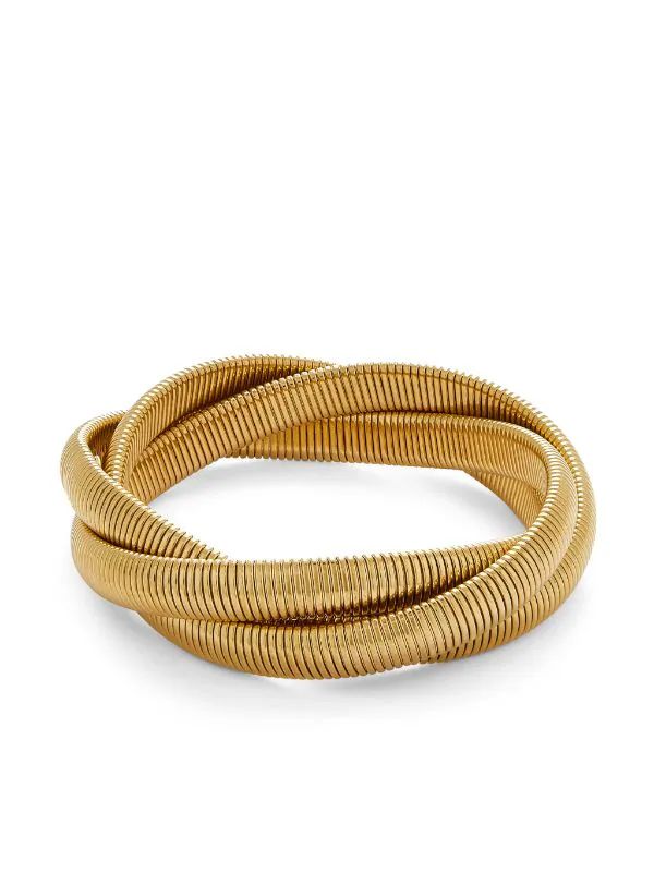 layered snake-chain bracelet | Farfetch Global