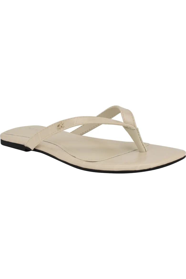 Calvin Klein Stelea Flip Flop (Women) | Nordstromrack | Nordstrom Rack