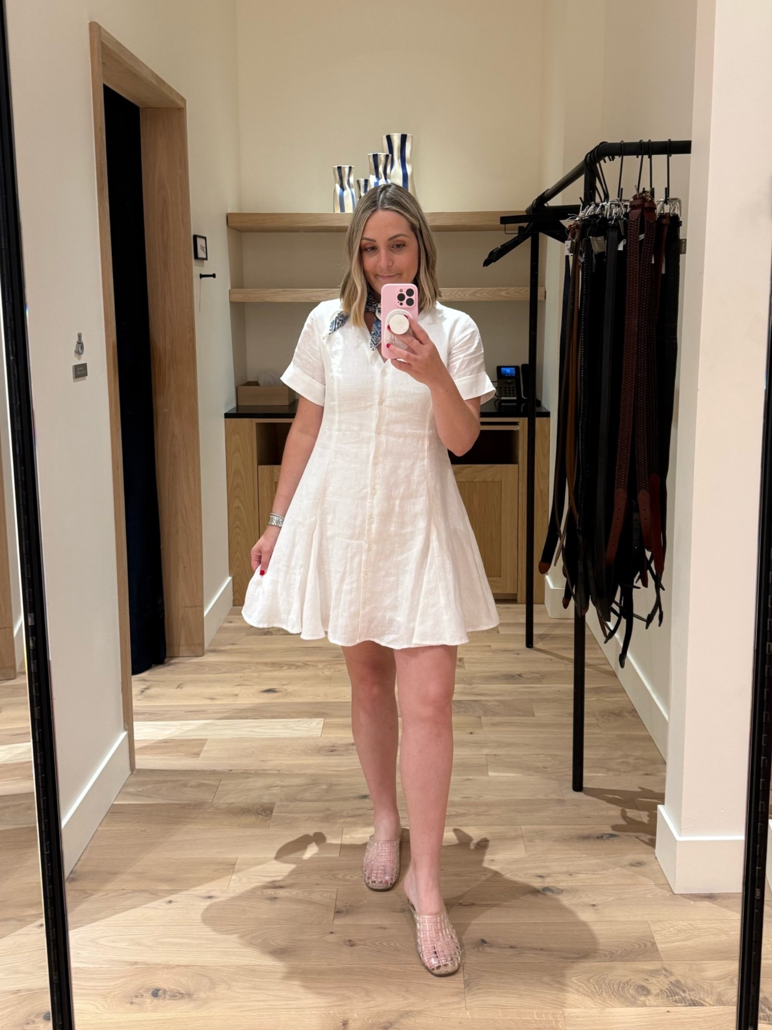 Love this white linen dress I tried on in KC last weekend!! And now it's 50% off so of course had to get it!  

J.Crew linen dress, summer dresses, linen dresses, white dress, summer outfits

#LTKootd #LTKSaleAlert #LTKWorkwear