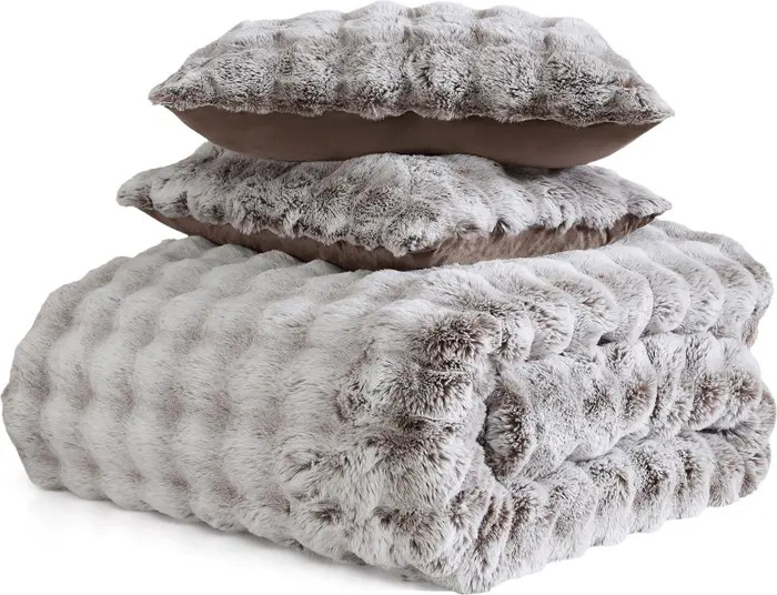 UGG® Ridgeline Faux Fur Comforter & Shams Set | Nordstrom | Nordstrom
