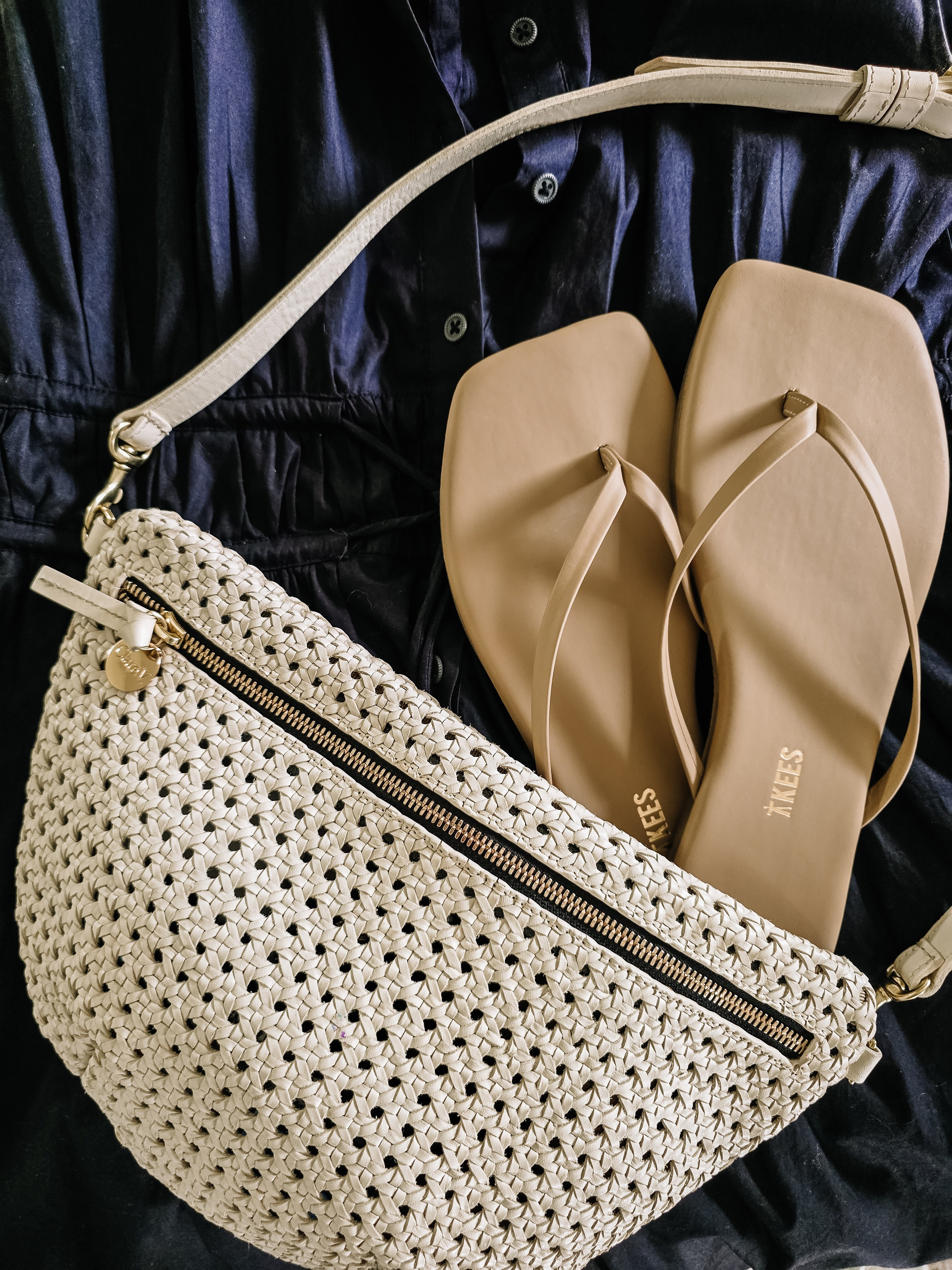 Staple summer accessories! Clare V Crossbody bags. Tkees square toe sandals. Crossbody bags. Summer bags. Sandals. New sandals. 

#LTKootd #LTKWorkwear #LTKTravel