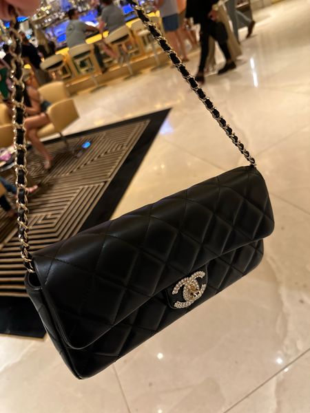 This Chanel bag is such a classic! Taking it out on the Las Vegas strip tonight!
#LTKchanel #purse #blackandgold