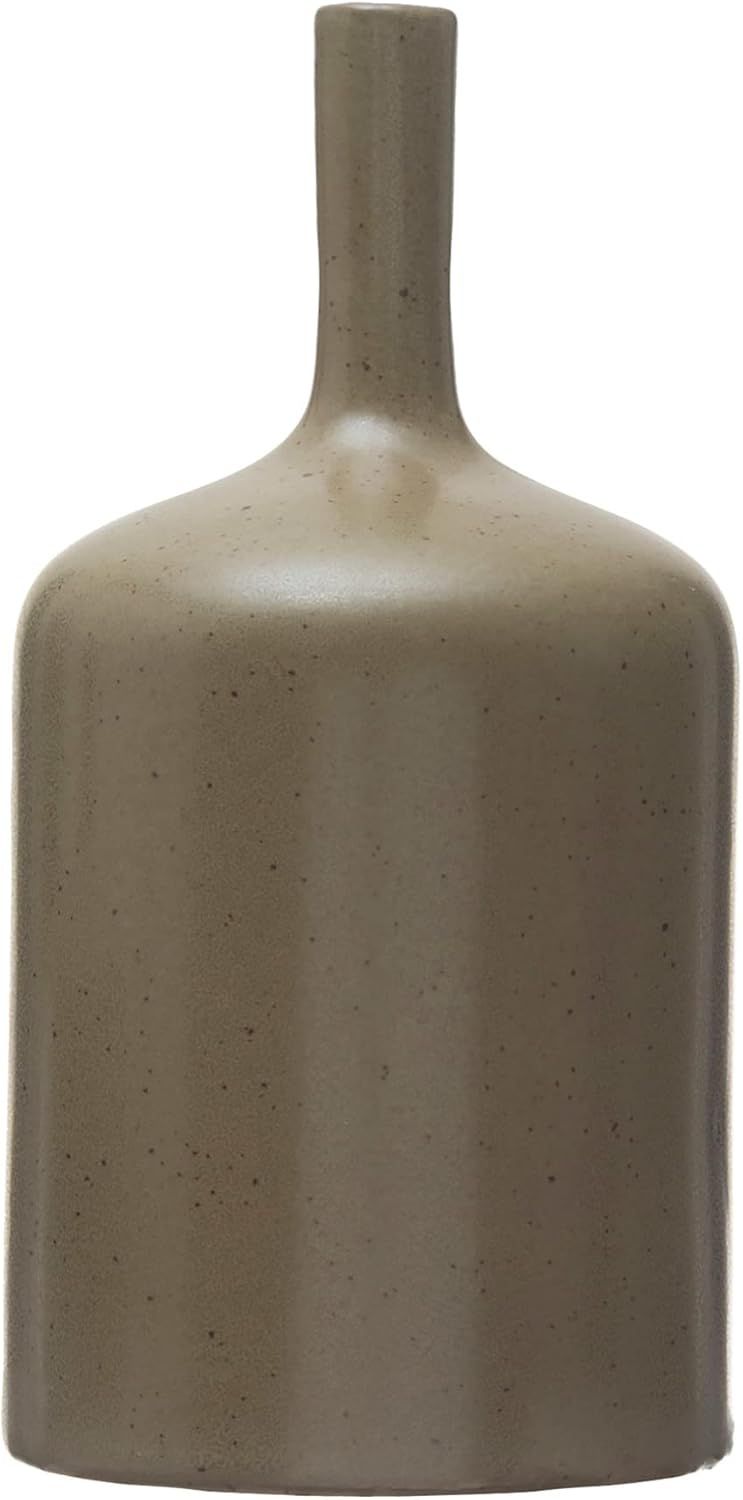 Amazon.com: Creative Co-Op Stoneware Vase, Brown Reactive Glaze : Home & Kitchen | Amazon (US)