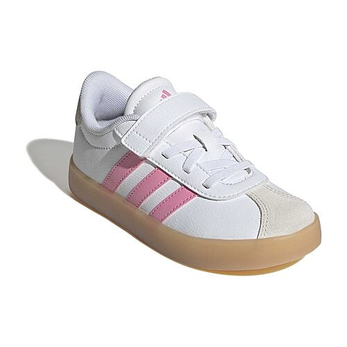 adidas Vl Court 3.0 Little Kid Girls Sneakers, 3 Medium, White | JCPenney