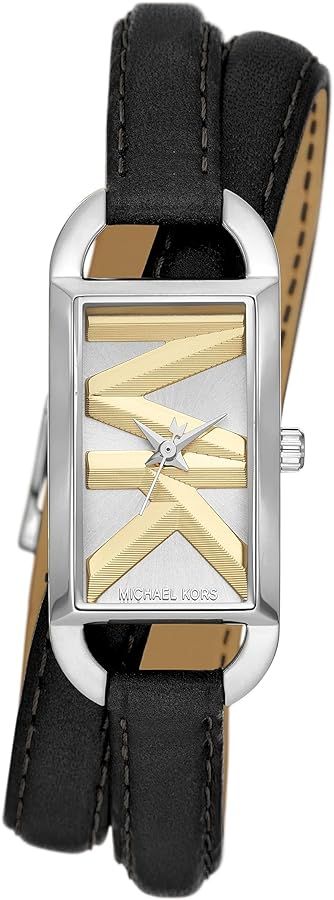 Michael Kors MK Empire Women's Watch, Rectangular Stainless Steel Watch for Women with Steel or L... | Amazon (US)