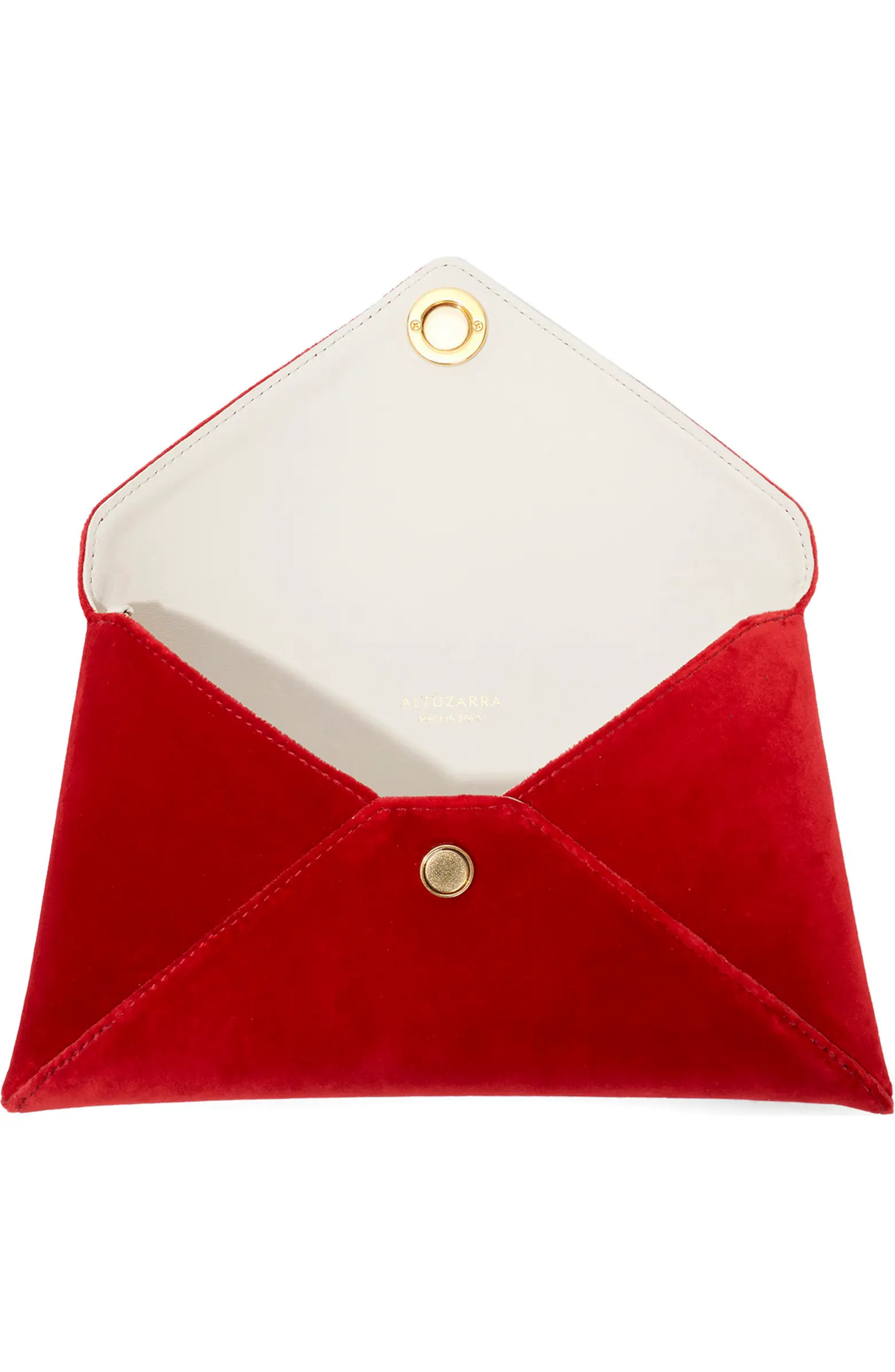 Medallion Velveteen Envelope Clutch | Nordstrom