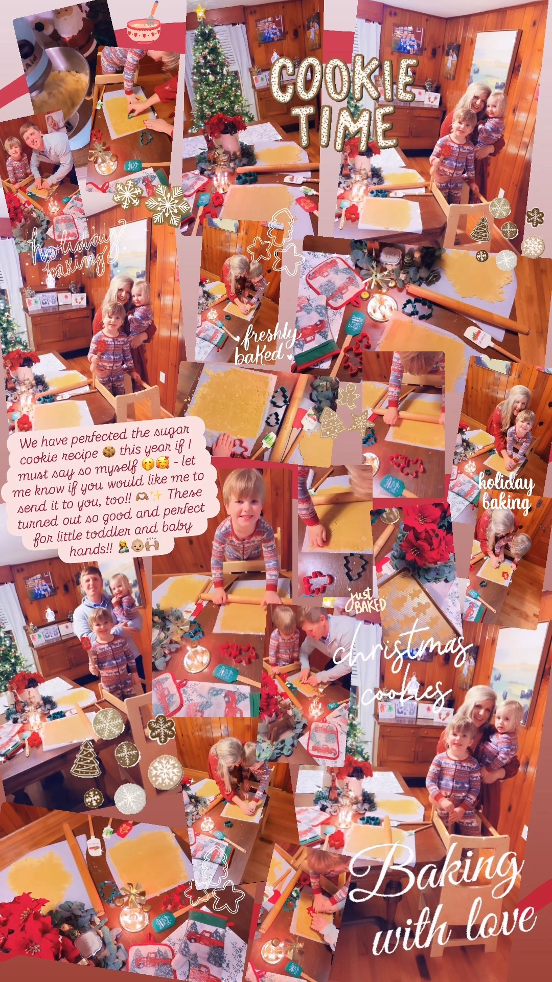 We have perfected the sugar cookie recipe 🍪 this year if I must say so myself 🤭🥰 - let me know if you would like me to send it to you, too!! 🫶🏽✨ These turned out so good and perfect for little toddler and baby hands!! 🤱👶🏼🙌🏽 

#LTKmomlife #LTKHoliday