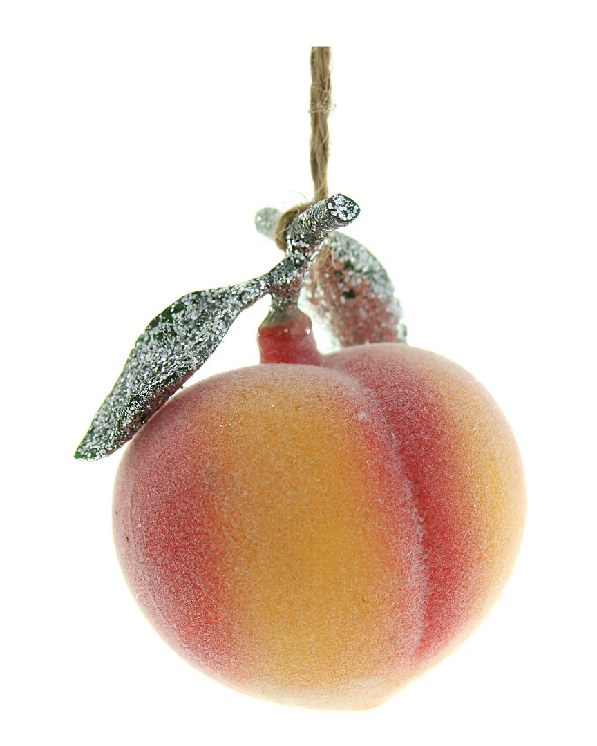 Cody Foster Orchard Fresh Peach Ornament | Shop Simon