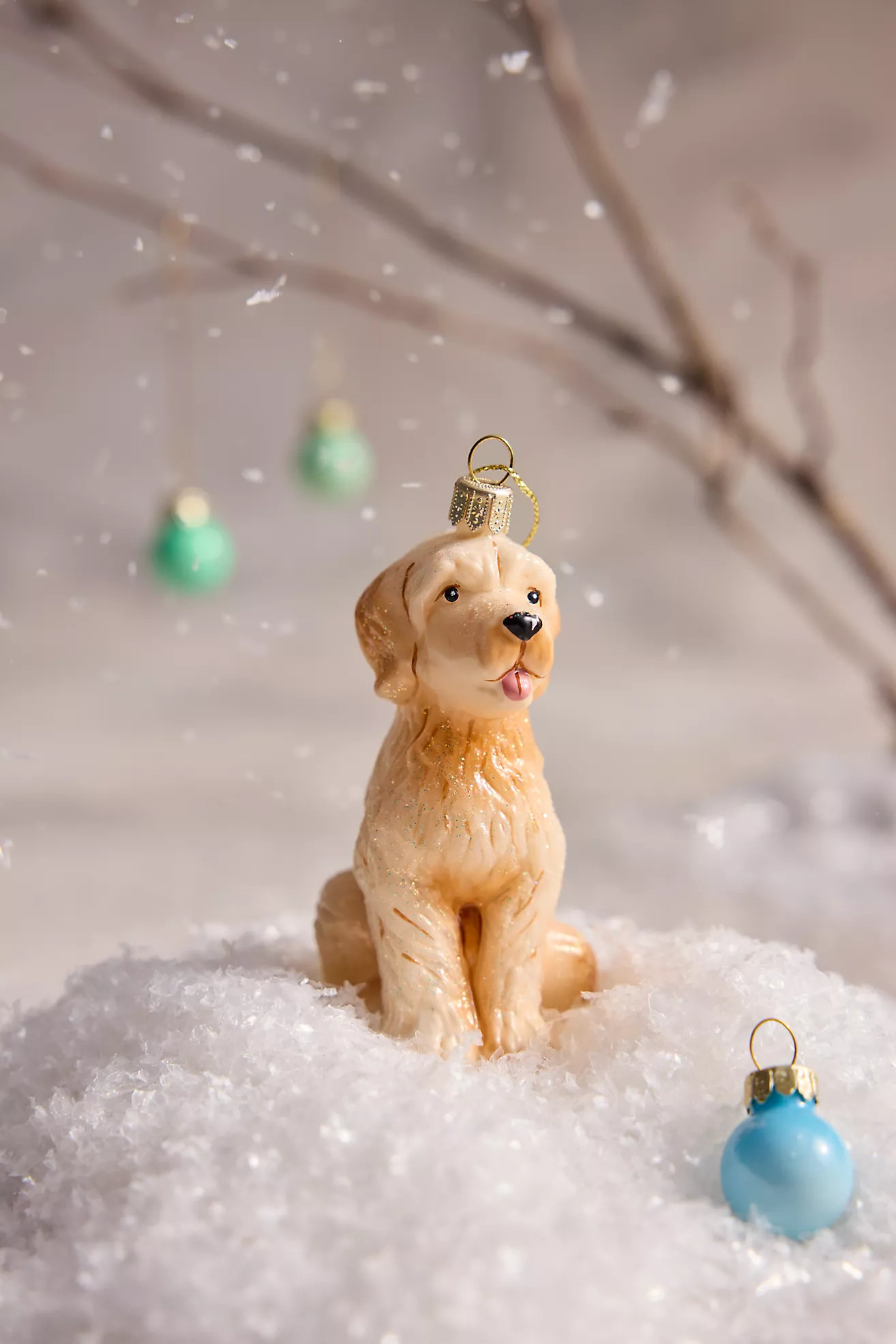 Goldendoodle Glass Ornament | Anthropologie (US)