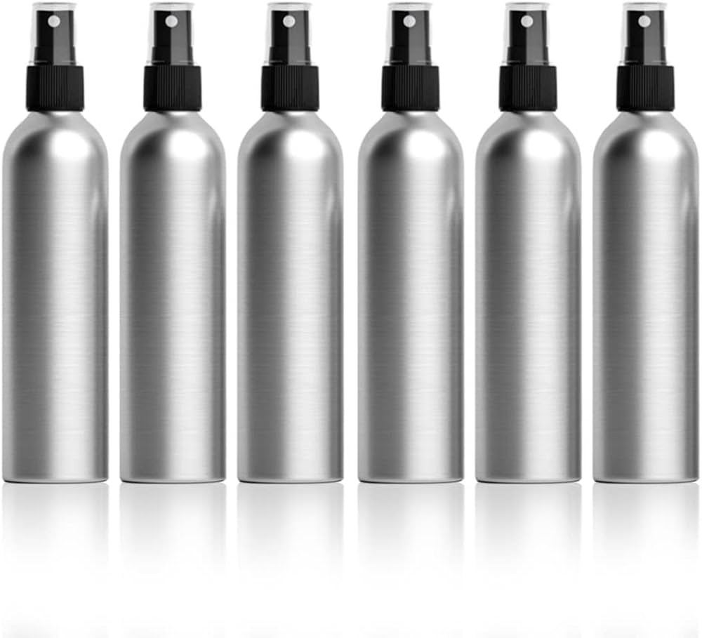 1st Choice 4oz Bullet-style Aluminum Fine Mist Spray / Atomizer Bottles: 6-pack | Amazon (US)