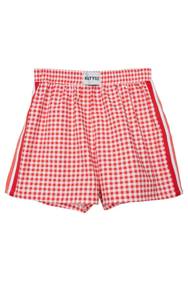 Red Plaid Boxers Female | Katydid.com