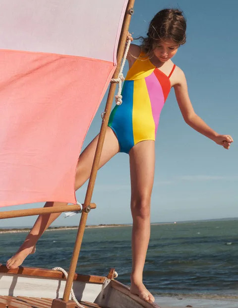 One Shoulder Swimsuit | Boden (US)