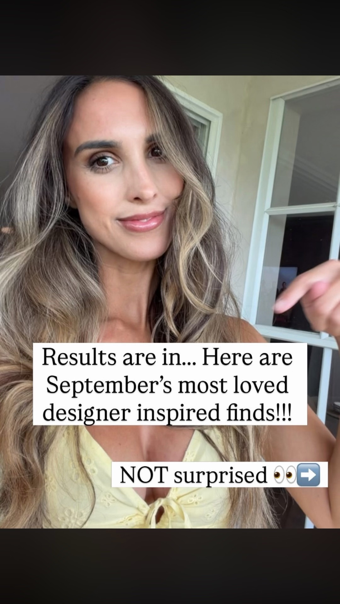 Results are in…Here are Septembers most loved designer inspired finds!!!