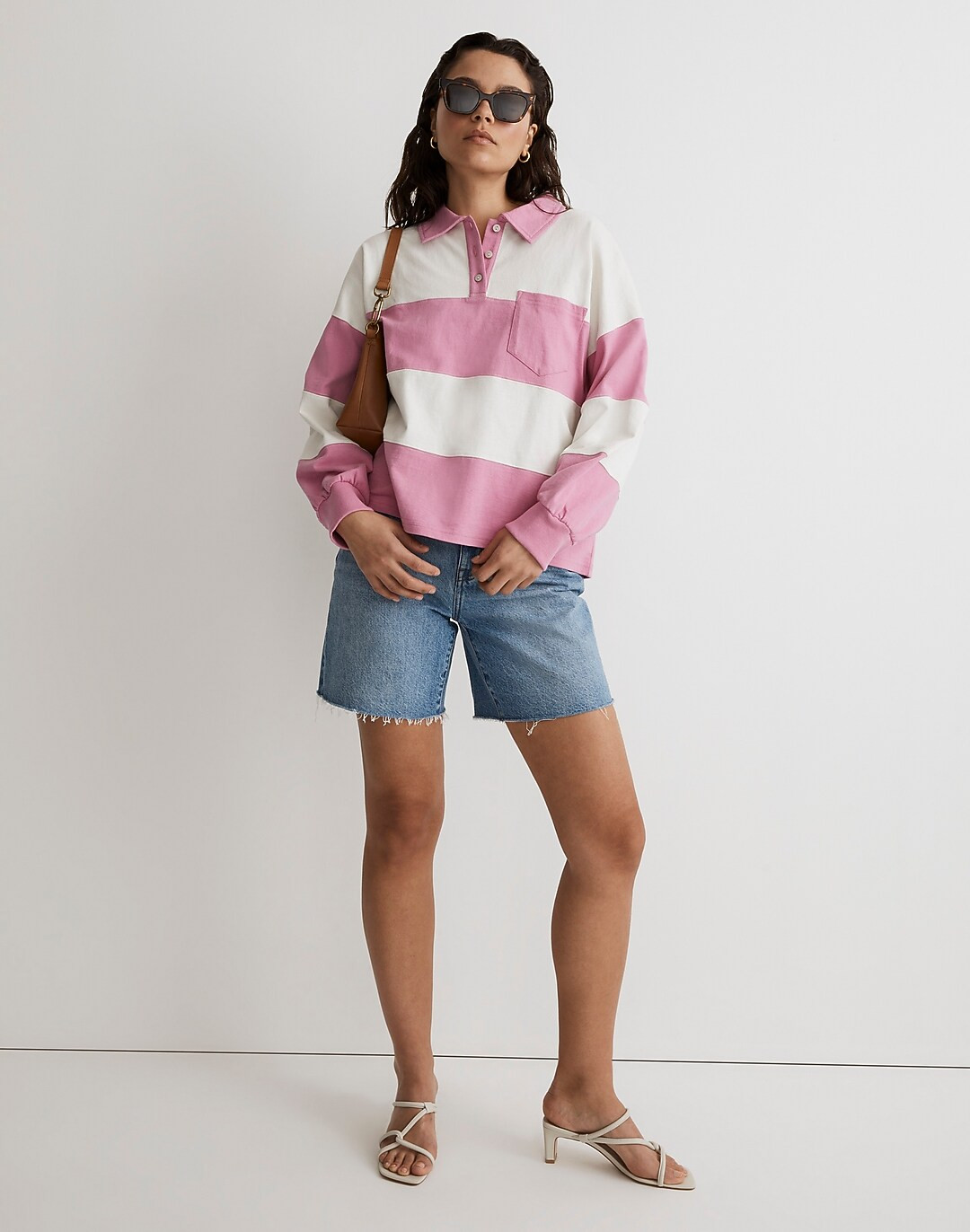 MWL Striped Rugby Polo Shirt | Madewell