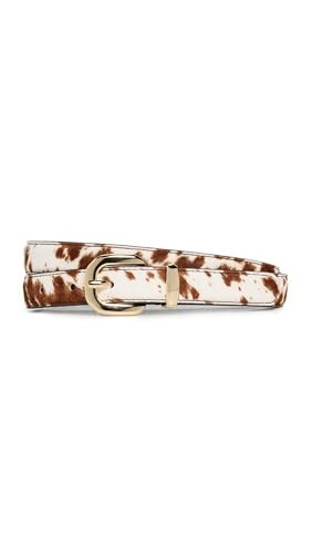 Madewell Women's Cowhide Leather Western Belt, Dark Carob Multi, X-Small | Amazon (US)