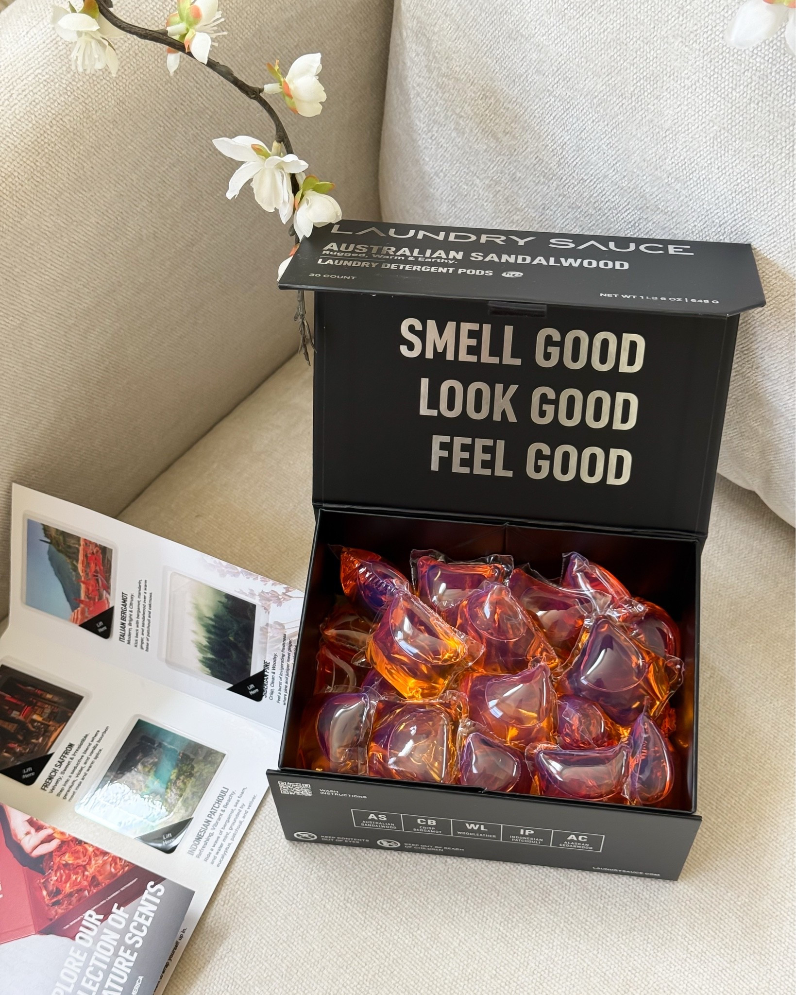 First time trying Laundry Sauce products and I’m hooked!!

You can use my Code: ATOUCHOFSIMPLICITYBYRANA for 15% off! 

The Australian Sandalwood scent is just AMAZING!! It’s warm, rugged and earthy. My laundry smells so good now 🧺🤎😮‍💨 Can’t wait to try other scents!

#LTKmomlife #LTKSaleAlert #LTKHome