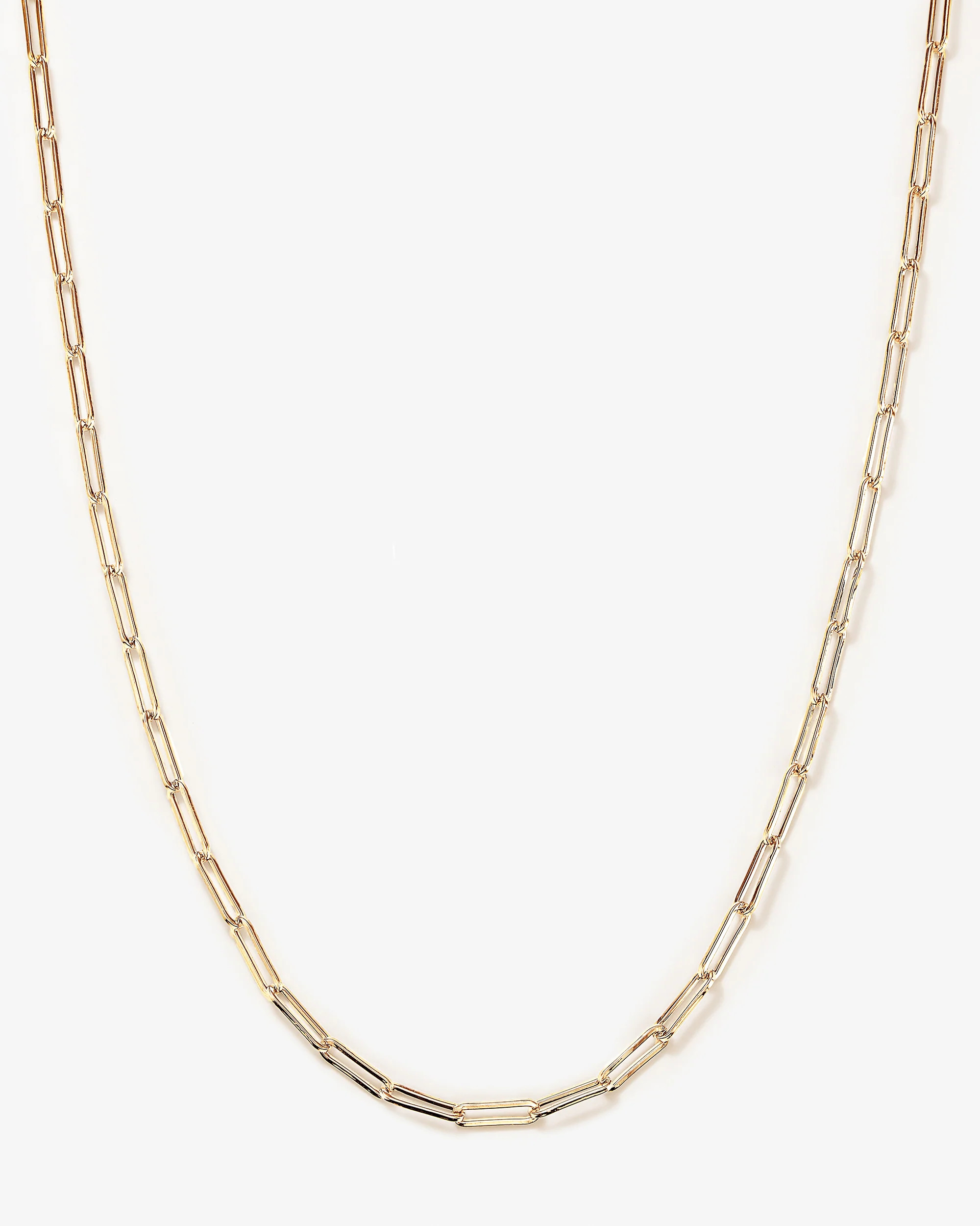 Samantha Chain Necklace 3mm - Gold | Melinda Maria Jewelry