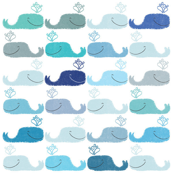 Blue Whales | Artfully Walls