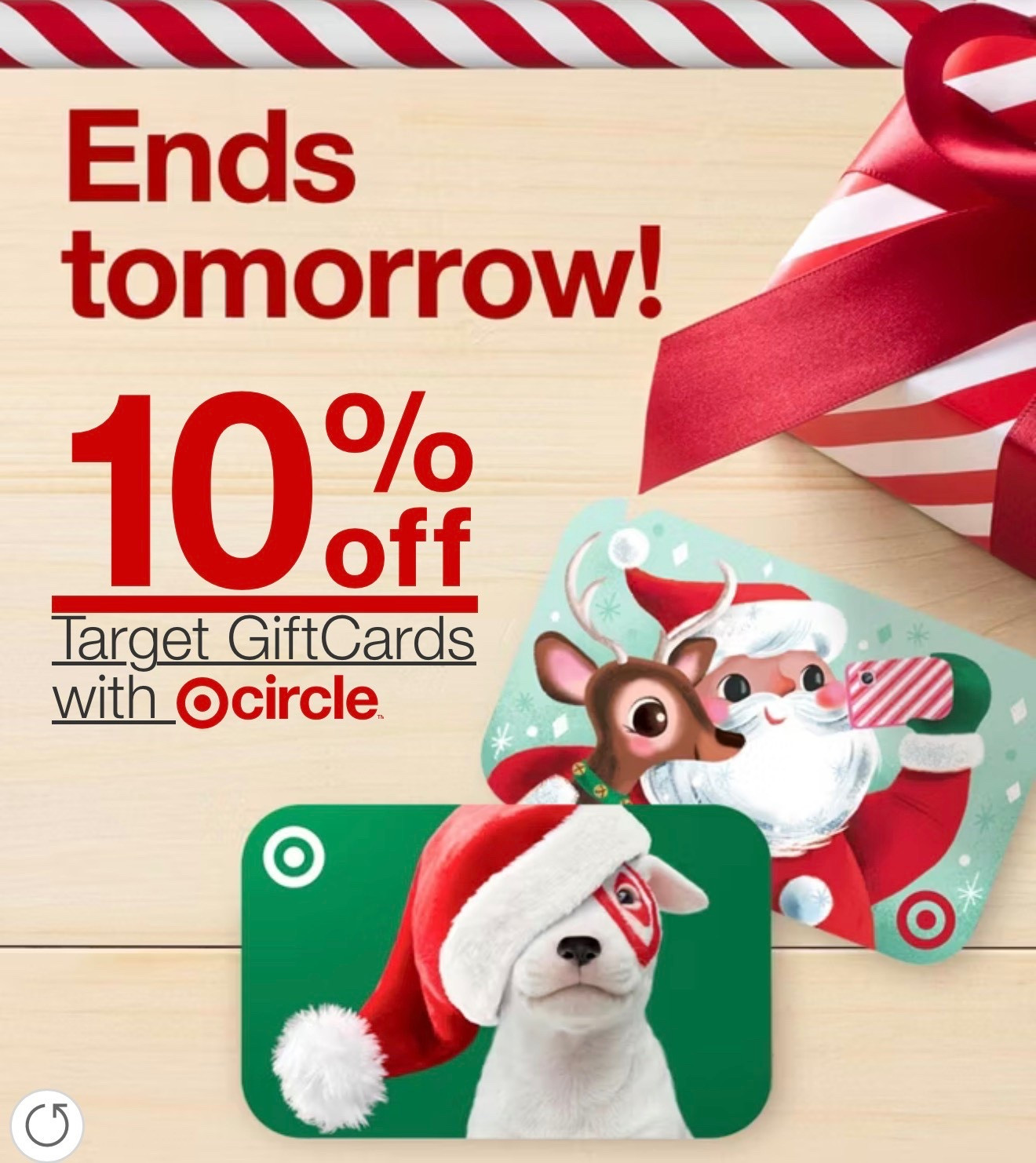 Target Gift Card SALE is this weekend Dec 6 & 7 🎯 

Save up to $50. $500 Max.  Buy for gifts or grab for yourself if you know you’ll be shopping at Target for gifts!  A friend of mine with babies buys a $500 and saves $50 on her diaper purchases. So smart! 

#LTKSaleAlert #LTKHoliday #LTKGiftGuide