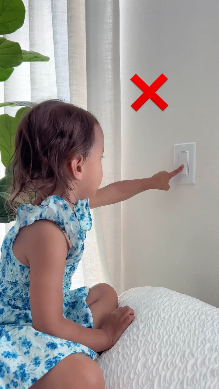 If you have kids who love to play with light switches, you need this hack! 

#LTKFindsUnder50 #LTKHome #LTKVideo