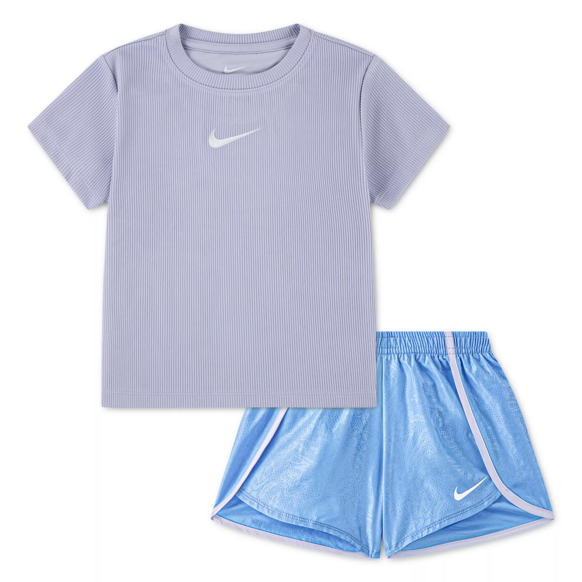 Girls 4-6x Nike Lace It Up T-Shirt & Dri-FIT Shorts 2-Piece Set | Kohl's