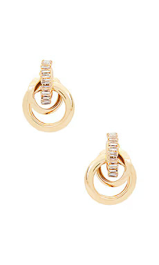 8 Other Reasons Willow Mini Hoop Earrings in Gold from Revolve.com | Revolve Clothing (Global)