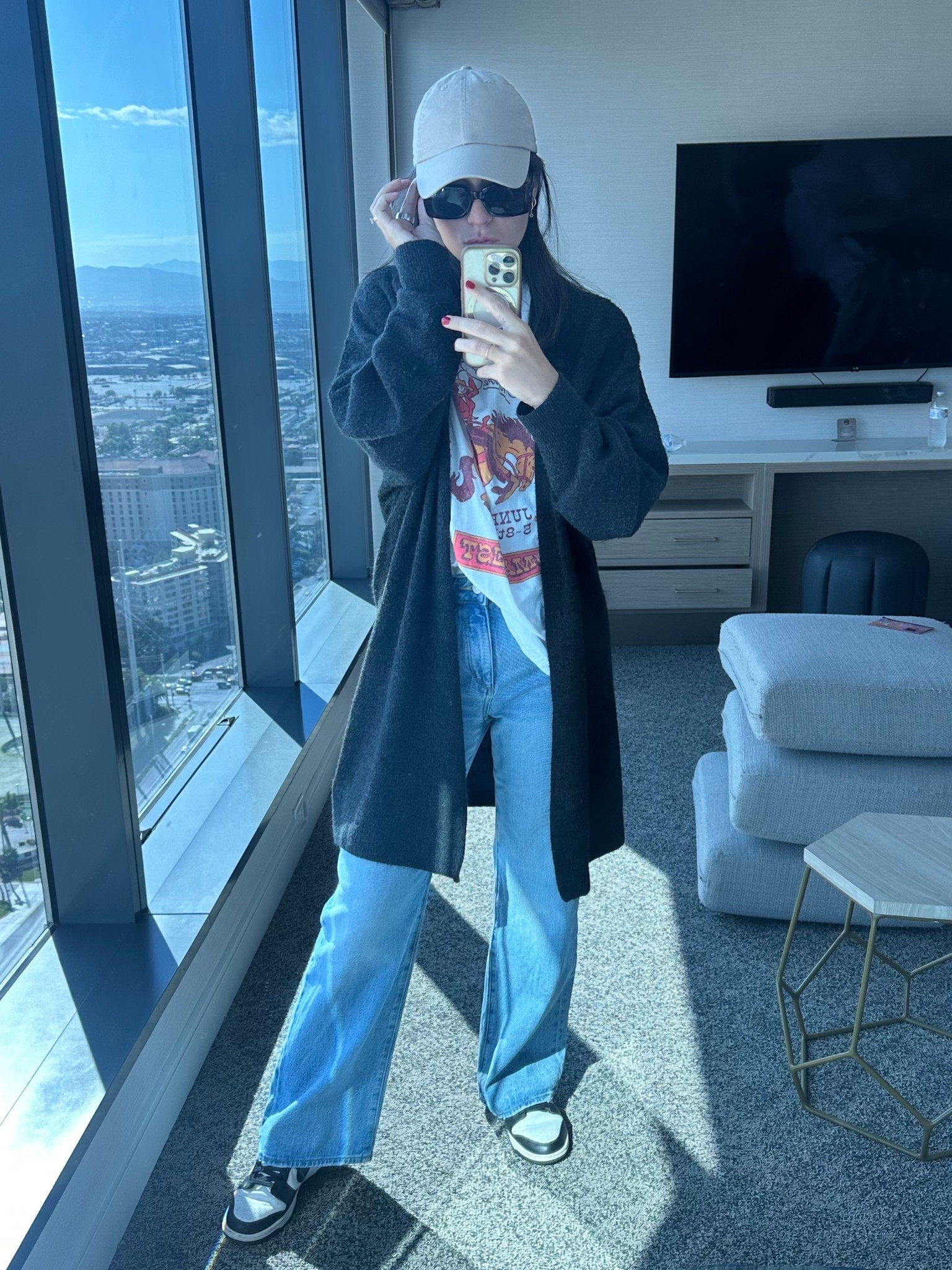 Jeans that make you say “haven’t I always had these?” These Loft jeans win even more cool points because you can size down (they run a little big)- I’m wearing a size 25  

#LTKSeasonal #LTKFallSale #LTKHome