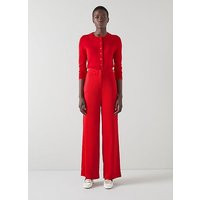 Seydoux Red Silky Suit Trousers, Cherry | L.K. Bennett (UK)