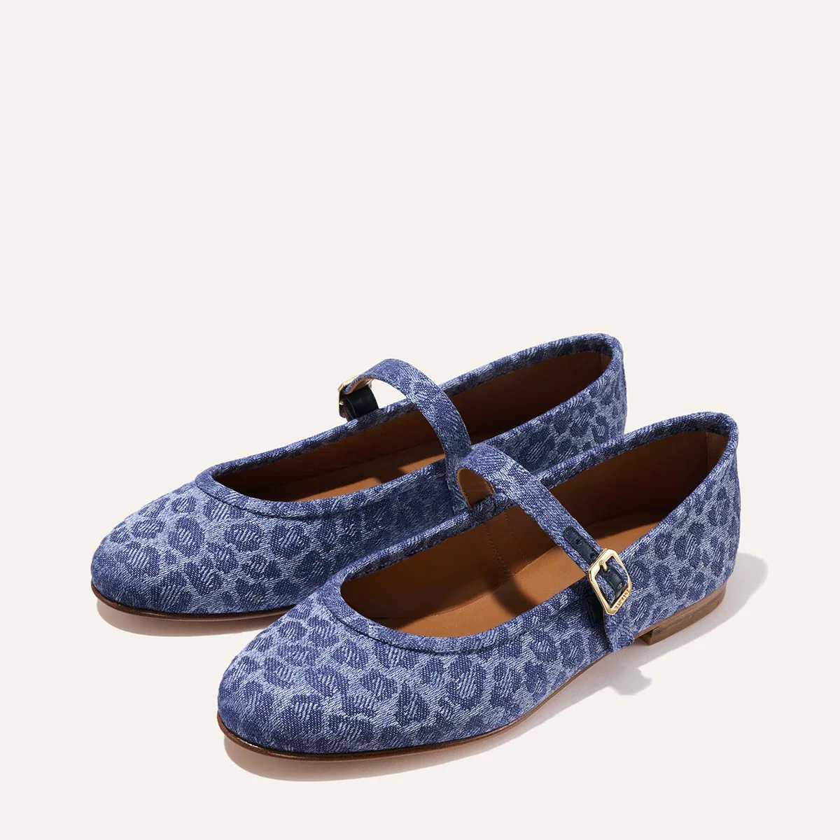 The Demi Jane - Leopard Denim | Margaux