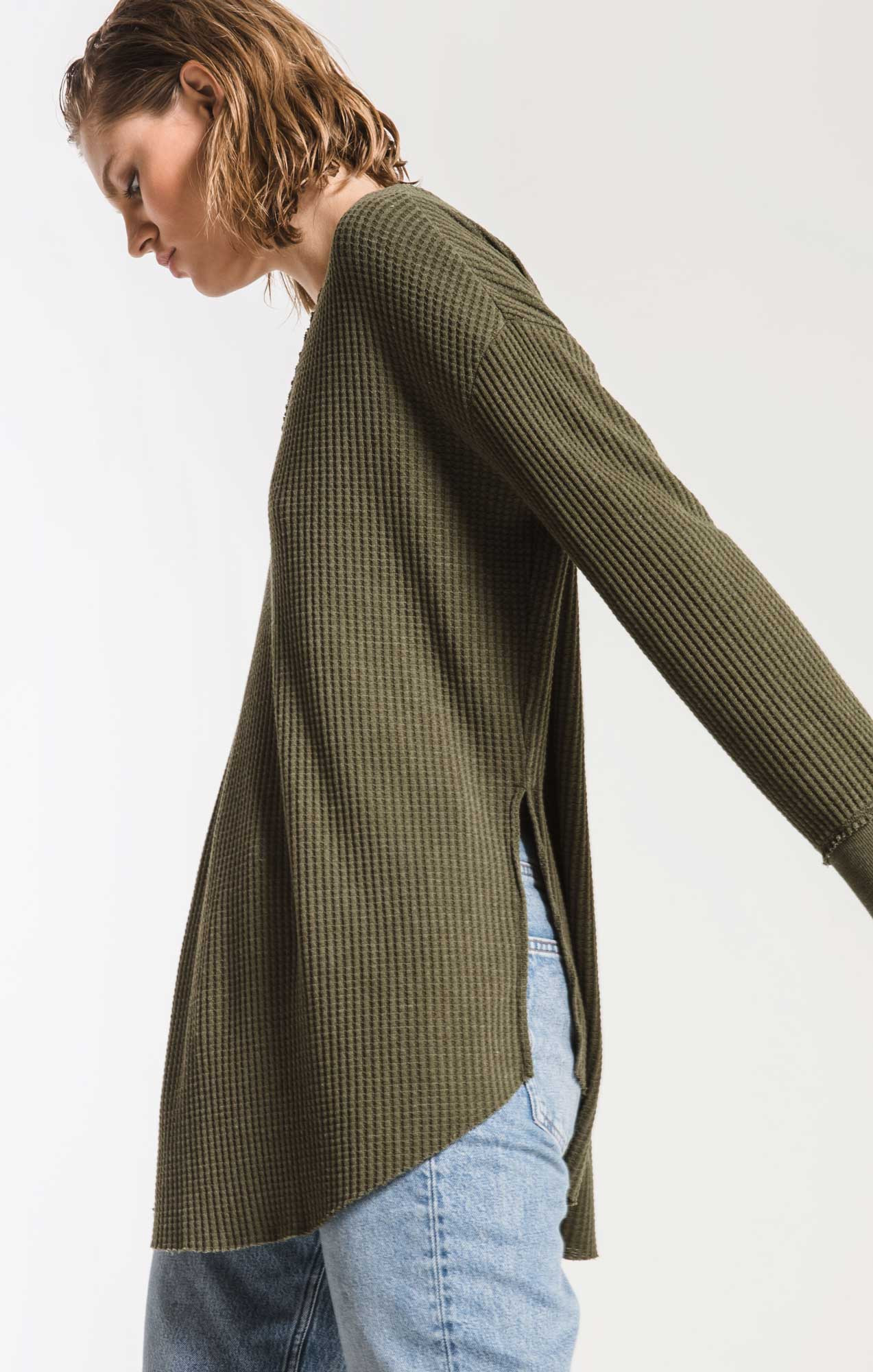 The Waffle Thermal Tunic Top | Z Supply