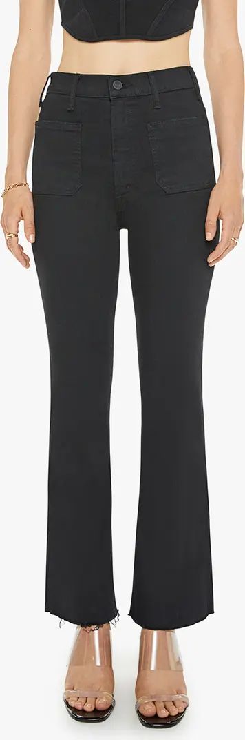 The Hustler Patch Pocket High Waist Ankle Flare Jeans | Nordstrom