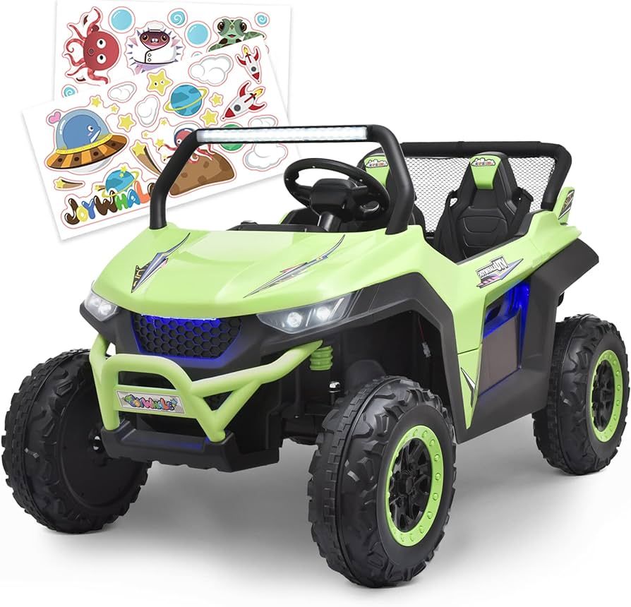 Joywhale 12V 2 Seater Kids Ride on UTV Car Battery Powered Electric Vehicle for Kids Ages 3-8, wi... | Amazon (US)