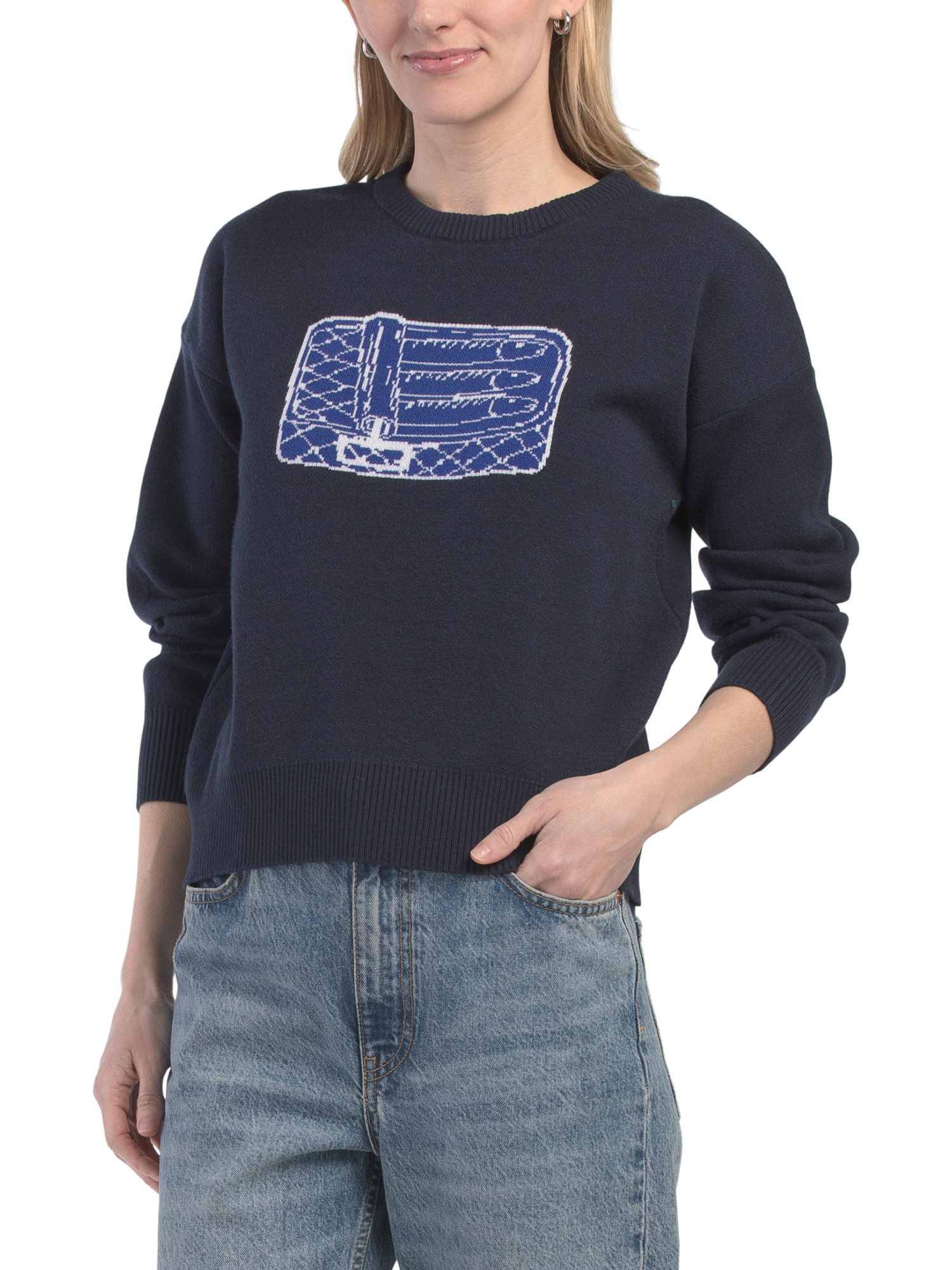 Sardine Can Pull Over Sweater | TJ Maxx