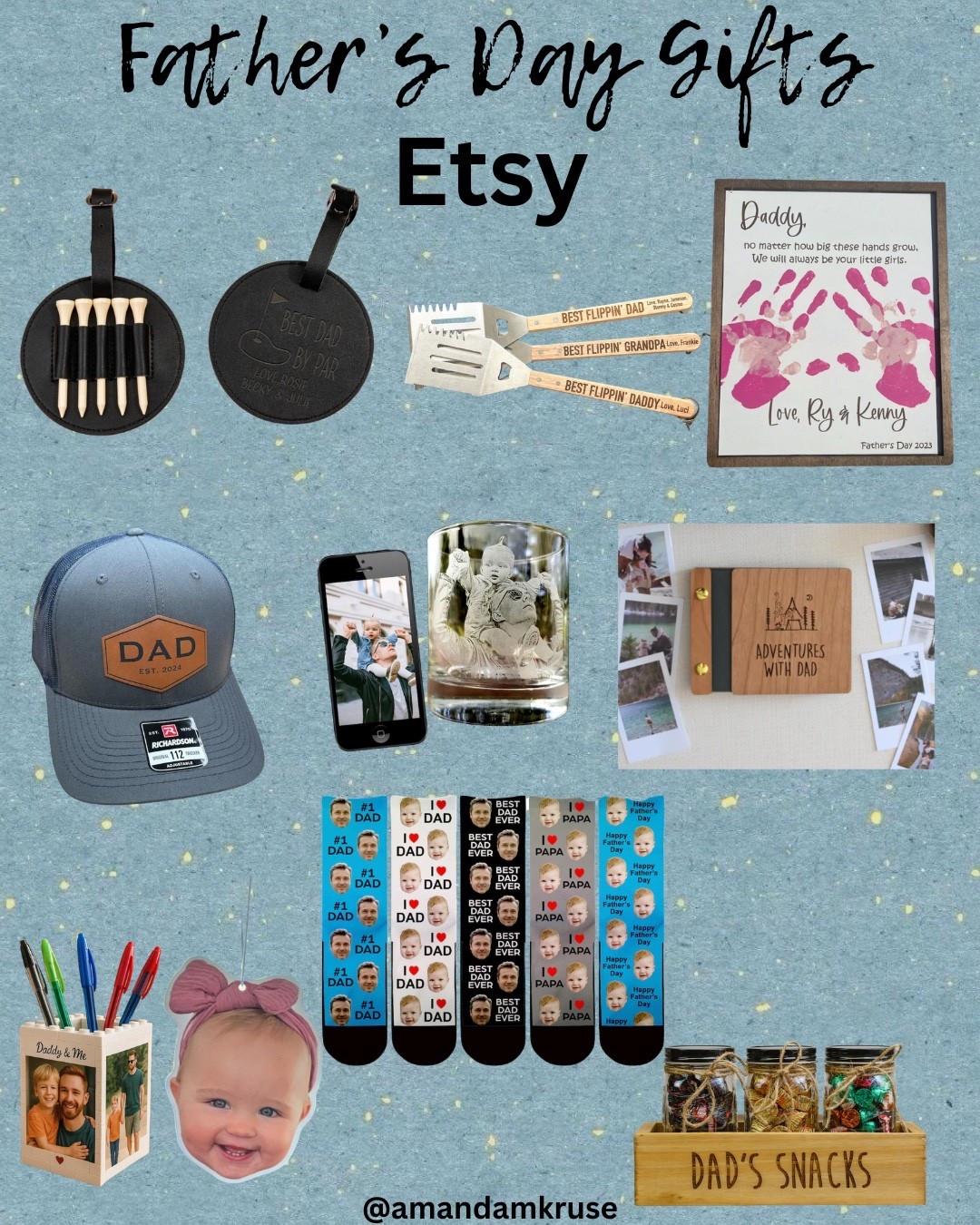 Father’s Day is right around the corner, and I rounded up some of my favorite gift ideas from Etsy 🤎 These are such thoughtful, unique finds you won’t see everywhere—perfect for celebrating all the dads, grandpas, and father figures in your life. From personalized keepsakes to practical everyday items, there’s something here he’ll actually love and use!

Father’s Day gifts, Father’s Day gift ideas, gifts for dad, personalized gifts, customized gifts, meaningful gifts

#LTKMens #LTKSeasonal