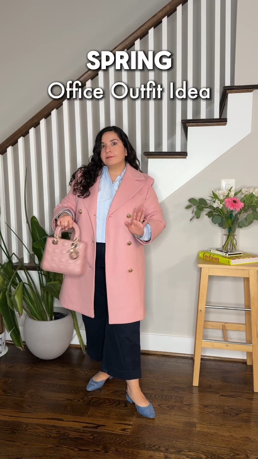 Spring office outfit idea with my favorite coat from @katespade  🌸

Calling all office girls who want to look polished and feminine without sacrificing comfort. This blush pink coat instantly makes a winter outfit feel fresher and spring-ready while still looking totally appropriate for the office.
Wearing size L in the coat, the fit is slightly oversized and relaxed, which makes it perfect for layering. And the best part, is currently on sale.

#LTKOver40 #LTKootd #LTKSeasonal