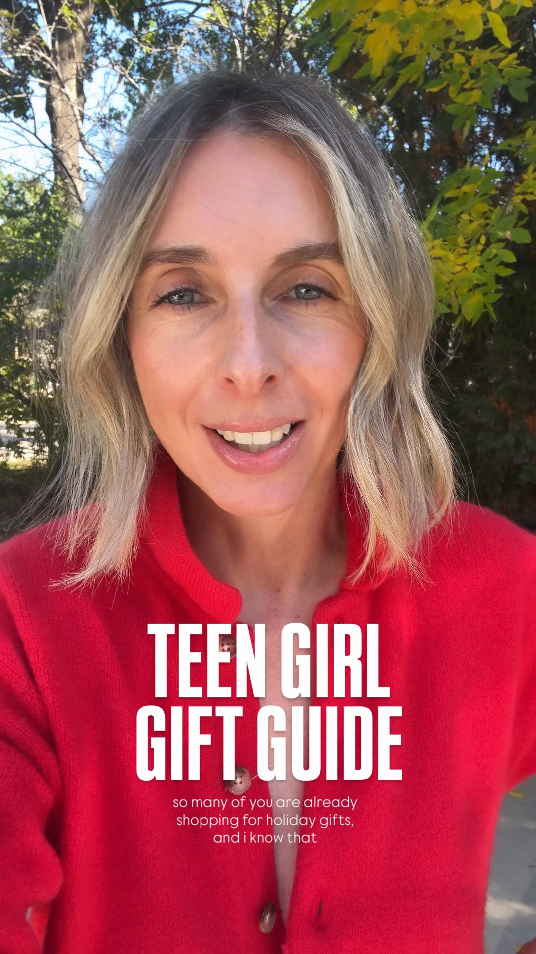 TEEN GIRL GIFT GUIDE 

as i can see lots of you already shopping for teen girls, i thought i’d put some ideas together. i’ll continue to create more lists as we draw closer to the holidays too! 

things i *think* will be hard to get closer to the holidays?
MP3 Player
EmotoBoT
Comfrt blanket + hoodies!


🎁🎁🎁🎁🎁🎁🎁🎁🎁🎁🎁🎁🎁


holiday gift ideas. teen girl gift guide. teen girls. gift ideas. holiday gift  ideas.