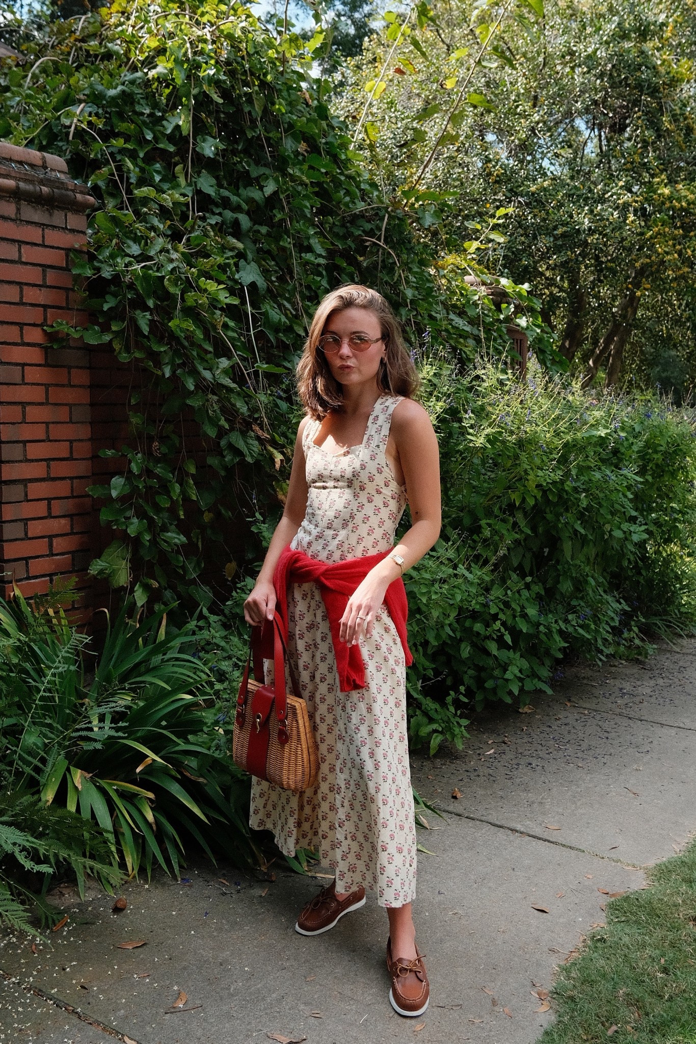 Wearing an xs ( usual ) in the dress! I’m 5’2”. Love this because it’s so easy and the perfect colors for early fall ❣️ 

#LTKOver40 #LTKShoeCrush #LTKItBag