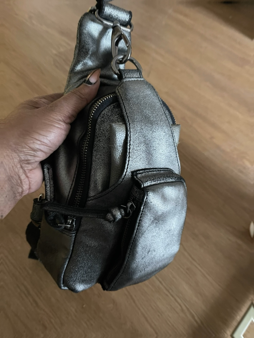 Looking for the perfect gift for the travel bitten person in your life? The Hudson Crossbody Sling bag from Free People is it.  This compact bag carried my  passport, wallet, credit cards, money, phone, makeup, sunglasses and keys hands free across two countries including the desert.  And this gunmetal color blends perfectly with silver, black as well as neutrals like olive and khaki. You can also wear it as a mini backpack.  It’s definitely a must-have for the traveler in your life. 

#LTKGiftGuide #LTKstyletip #LTKtravel