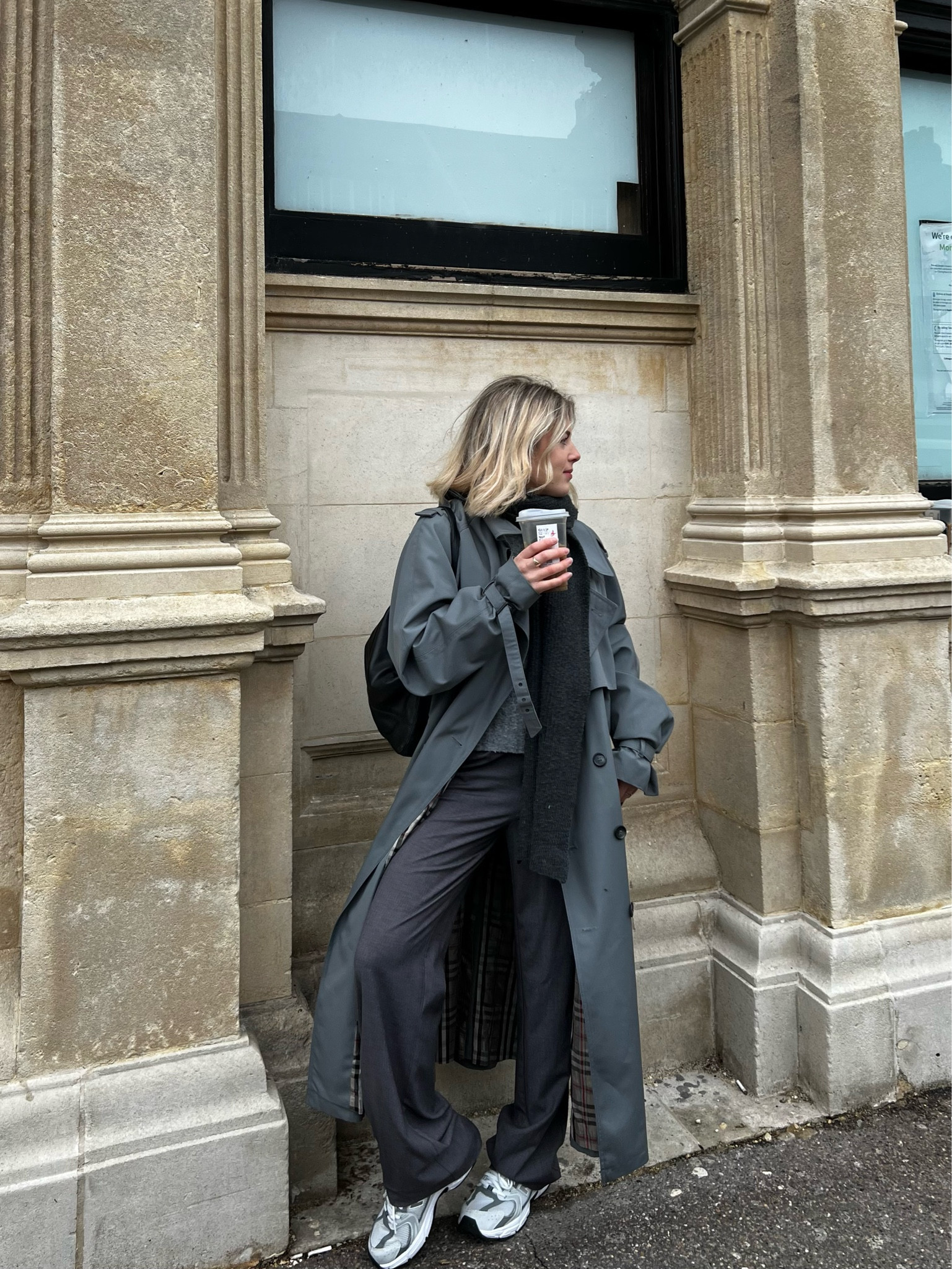 Grey ootd for coffee and shopping🫶🏼

#LTKeurope #LTKunder50 #LTKunder100