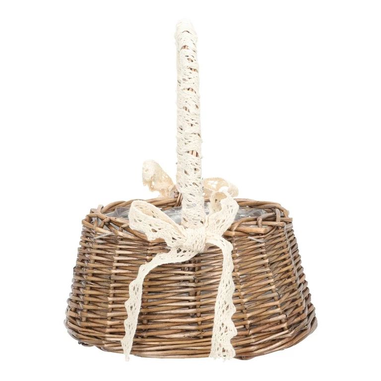 NUOLUX Basket Wicker Woven Baskets Storage Picnic Rattan Easter Flower Big Planter Decorative Gif... | Walmart (US)