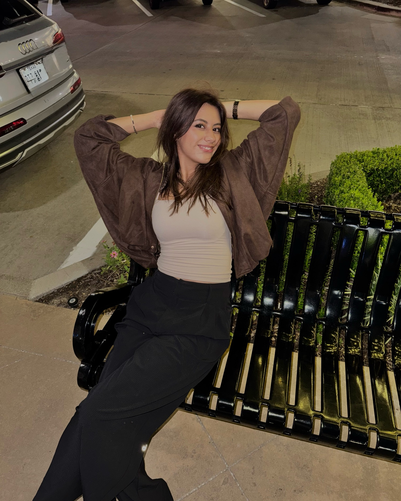 Cute but comfy night out outfit 🪽✨🖤 got asked a lot where my jacket is from @amazon

#casualbutchic #amazonfinds

#LTKU #LTKootd #LTKSaleAlert
